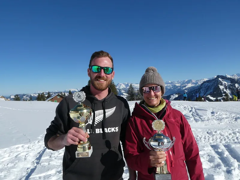 Skirennen 2022 auf der Rigi Scheidegg